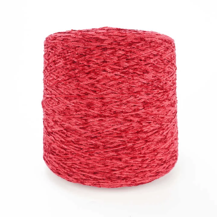 Ruby Blush Chenille Yarn